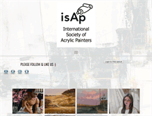 Tablet Screenshot of isap-online.com